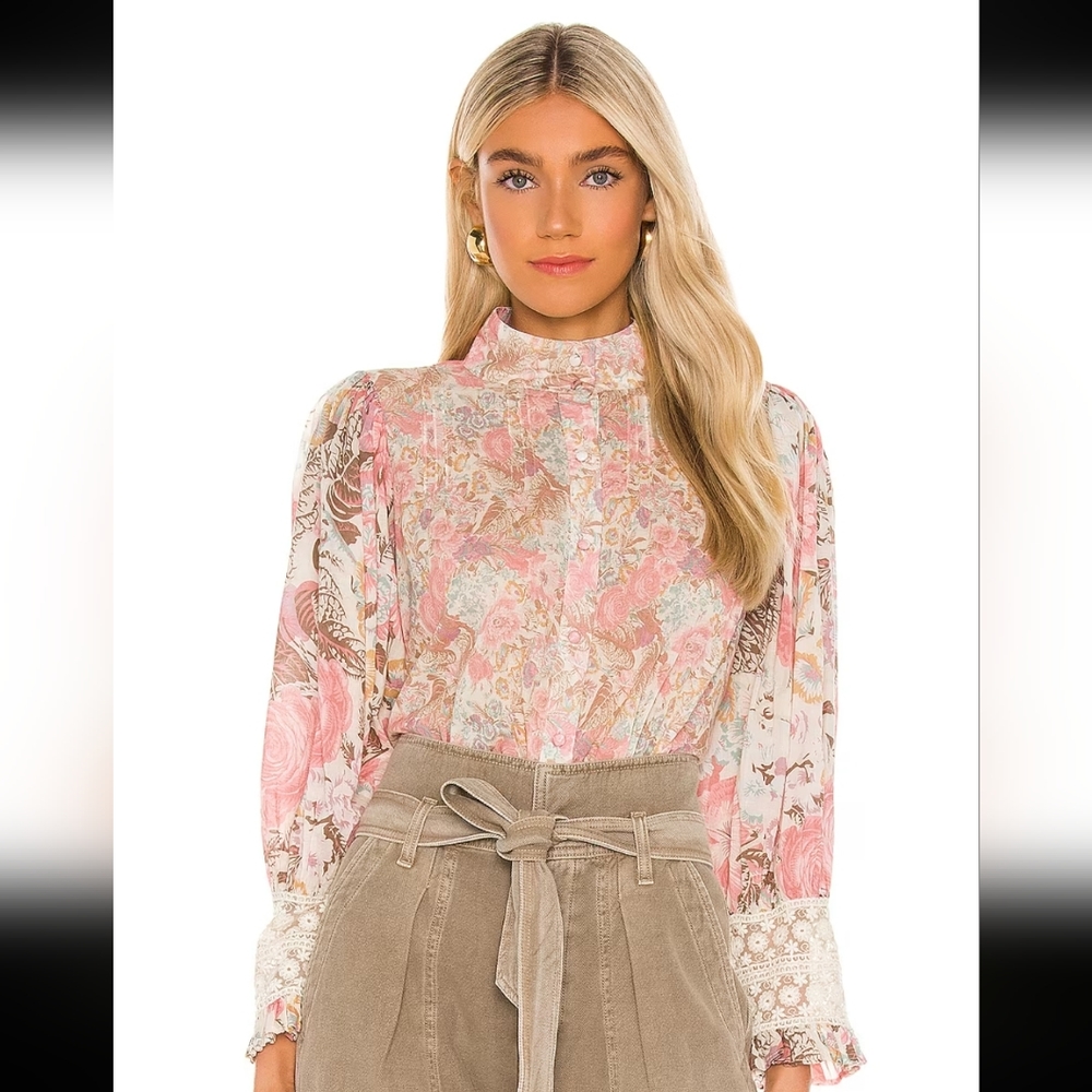 LoveShackFancy Brooke Top M